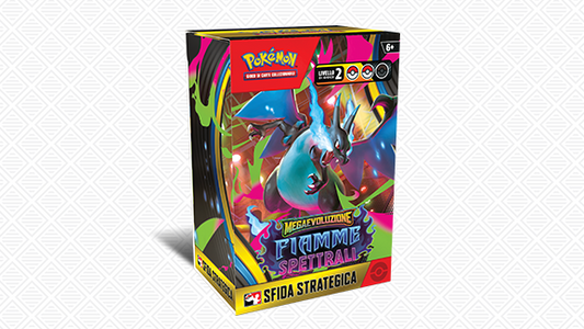 Pokemòn  Kit Sfida Strategica Megaevoluzione: Fiamme Spettrali   ITA