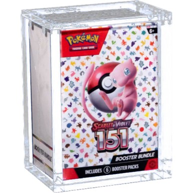 Espositore in Acrilico per Booster Bundle Pokémon - The Acrylic Box
