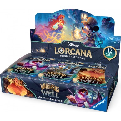 Disney Lorcana   Whispers in the Well Booster Display - ENG