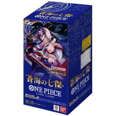 One Piece Card Game - The Azure Sea's Seven OP-14 - Display da 24 Buste  JAP